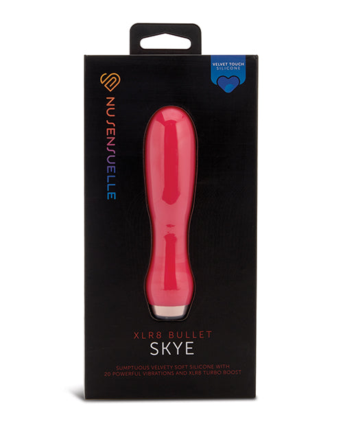 Nu Sensuelle Vibrator Velvet Touch Liquid Silicone Turbo Boost for Enhanced Sensory Pleasure