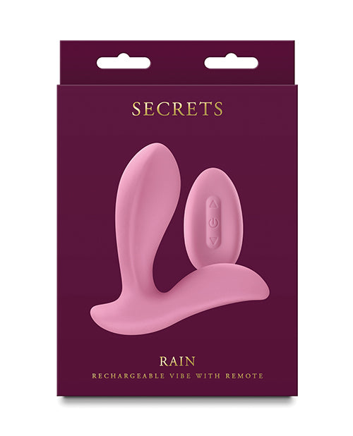 Secrets Vibrator Rechargeable Flexible Silicone Remote Control for Personal Intimate Pleasure