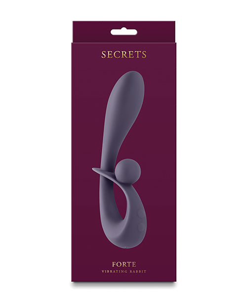 Secrets Rabbit Vibrator dual motors ergonomic handle water resistant silicone for intense intimate pleasure