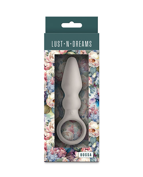 Lust-n-Dreams Vibrator Flexible Silicone Anal Plug with Finger Ring for Comfortable Pleasure