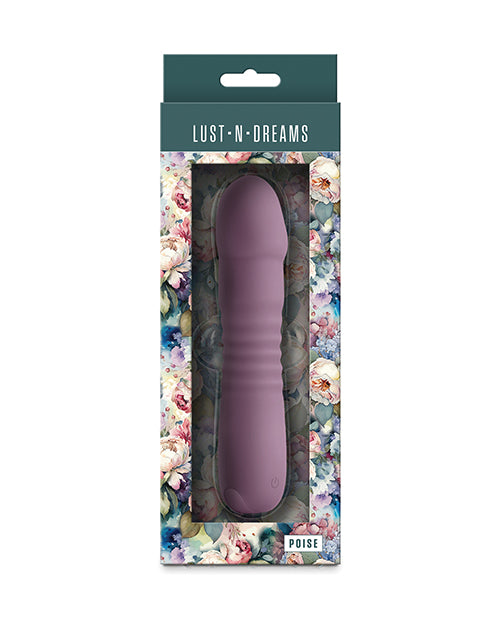 Lust-n-Dreams Vibrator Ultra-Powerful Thrusting Design Body-Safe Silicone for Deep Internal Stimulation