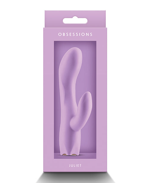 Obsessions Vibrator Light Purple Flexible Silicone Powerful Vibrations Water Resistant for Personal Pleasure