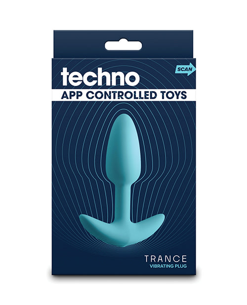 Techno Anal Plug App-Controlled Vibrating Silicone 9 Functions for Customizable Anal Pleasure