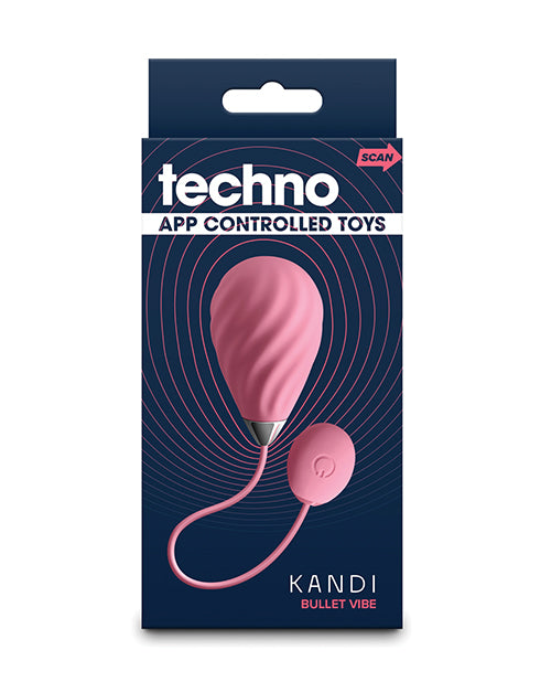 Techno Kandi Sexual Enhancer App-Controlled Kegel Exerciser Premium Silicone for Pelvic Strengthening