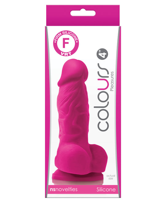 Colours Dongs & Dildos Realistic Silicone Dong with Balls and Suction Cup for Hands-Free Lifelike Sensations