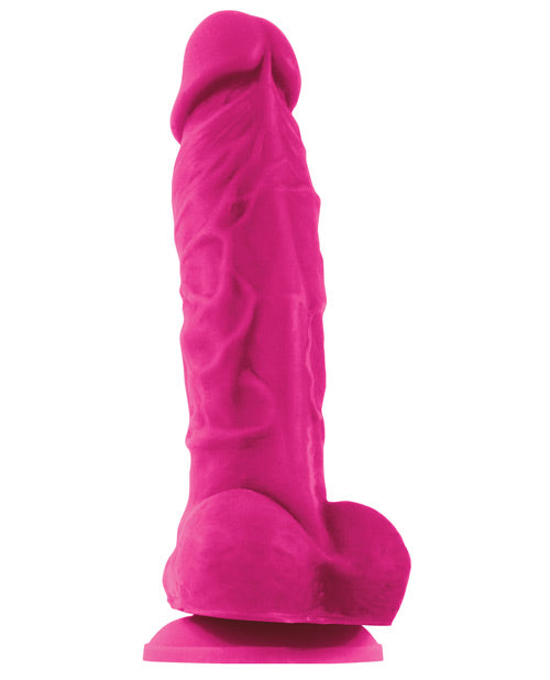 ColourSoft 5-Inch Silicone Dildo in Pink with Suction Cup