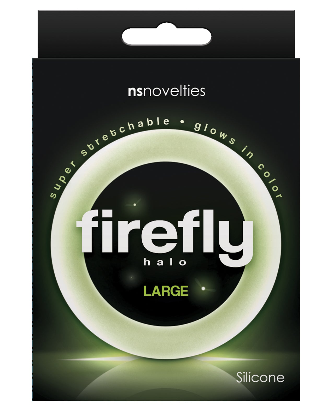 Firefly Cock Ring Glow-in-the-Dark Stretchy Silicone for Enhanced Stamina and Intimacy
