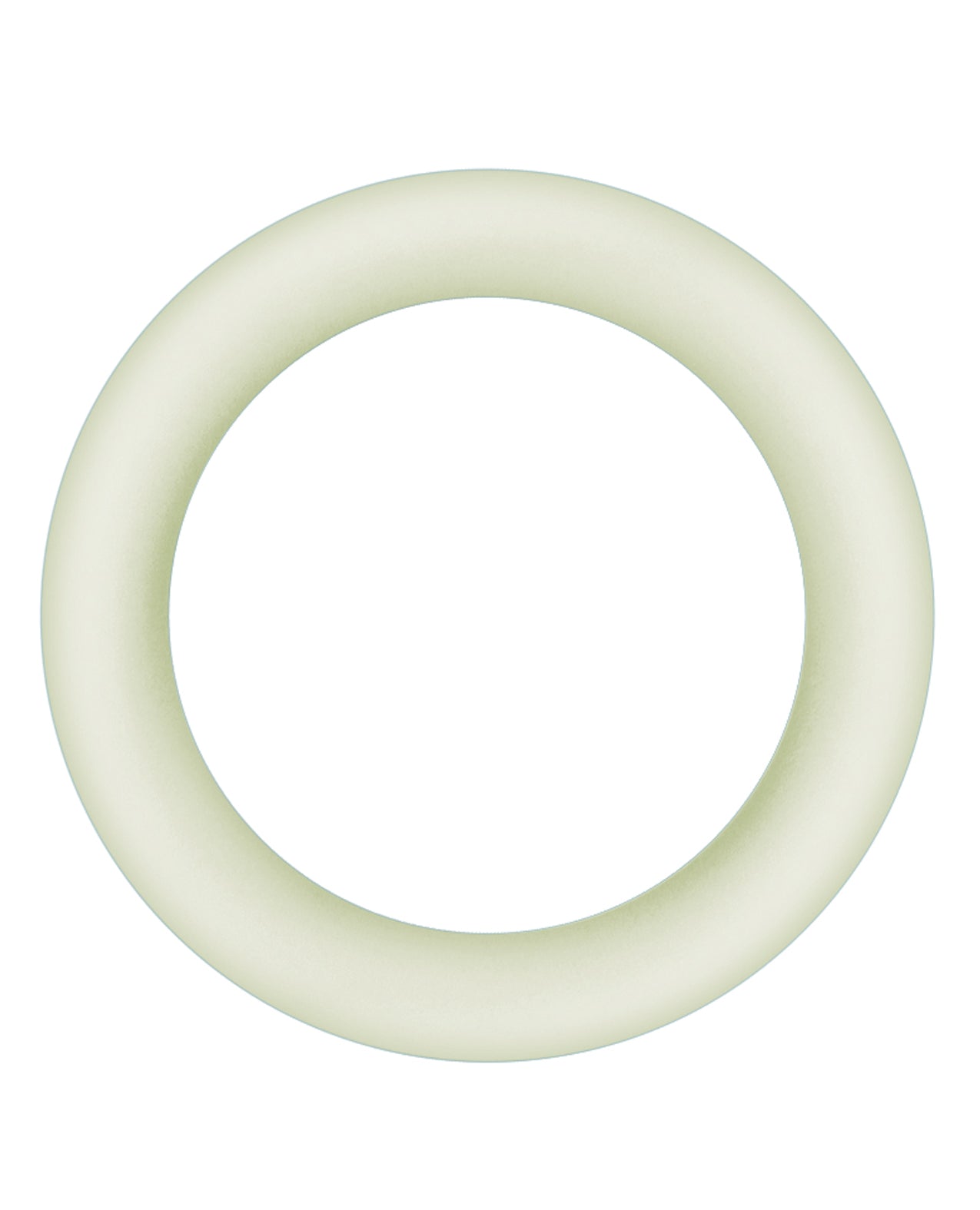 Firefly Halo Large Glow-in-the-Dark Silicone Cock Ring - Clear