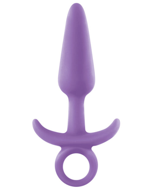 Firefly Prince Small Purple Glow-in-the-Dark Silicone Anal Plug