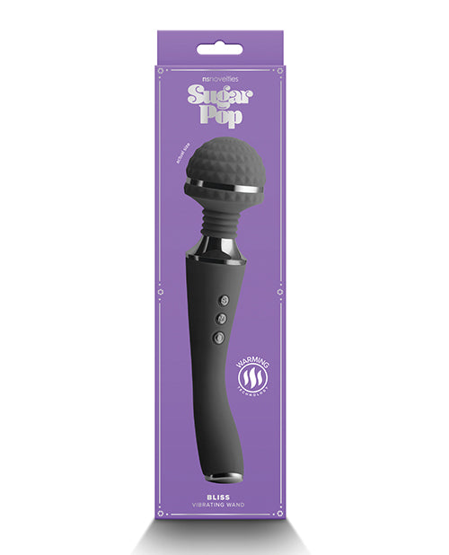 Sugar Pop Massage Product Bliss Wand Warming Function Rechargeable Silicone for Full-Body Relaxation