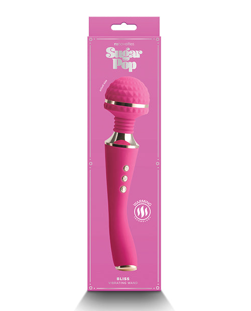 Sugar Pop Massage Wand Premium Silicone Warming Function Rechargeable Design for Relaxing Full-Body Massage