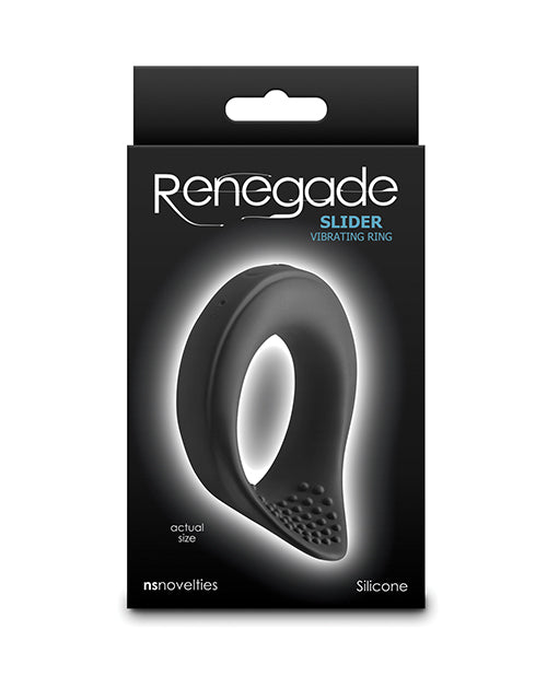 Renegade Vibrating Cock Ring Rechargeable Multi-Speed Water-Resistant for Enhanced Performance