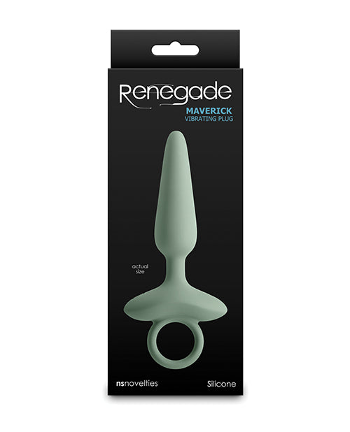 Renegade Anal Plug Vibrating Design Rechargeable Silicone for Intense Anal Stimulation