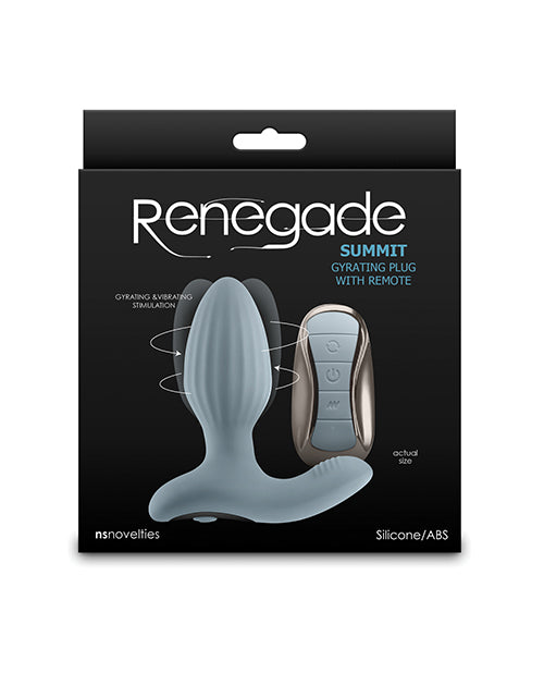 Renegade Anal Plug Wireless Remote Silicone Rechargeable for Targeted Prostate Stimulation