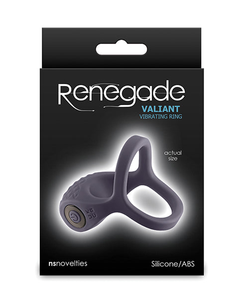 Renegade Penis Enhancement Vibrating Cock Ring Silicone Rechargeable for Enhanced Pleasure