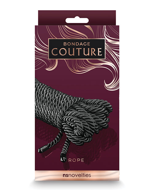 Bondage Couture Bondage Rope 25-foot Length Nickel-Free Hardware for Comfortable Safe Restraint Play