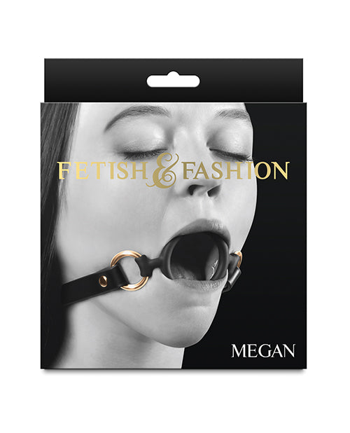 Fetish and Fashion Ball Gag Adjustable PU Strap Nickel-Free Hardware for Bondage Play