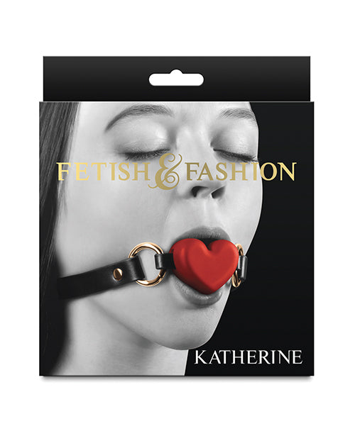 Fetish and Fashion Bondage Ball Gag Adjustable PU Strap Nickel-Free Hardware for Role Play Restraint