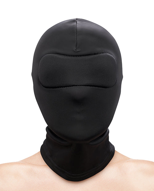 Fetish and Fashion Bondage Blindfolds Closed Nylon Hood Full Coverage for Sensory Deprivation Play