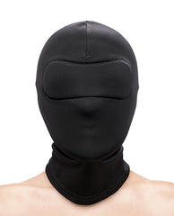 Fetish and Fashion Bondage Blindfolds Closed Nylon Hood Full Coverage for Sensory Deprivation Play