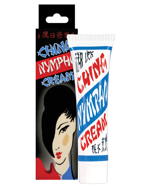 Nasstoys sexual enhancer cream, China Nympho Cream, fast-acting stimulation, soft packaging for heightened clitoral pleasure