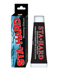 Sta-Hard Unflavored Delay Cream for Extended Intimacy - 0.5 oz by Nasstoys