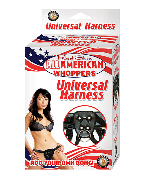 Whoppers Strap On Universal Harness Adjustable Fit with Metal Rings for Versatile Harness-Compatible Play