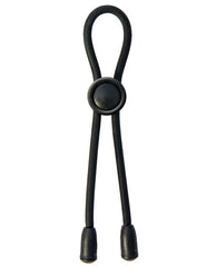 Mack Tuff Adjustable Silicone Cock Tie with Clear Finish
