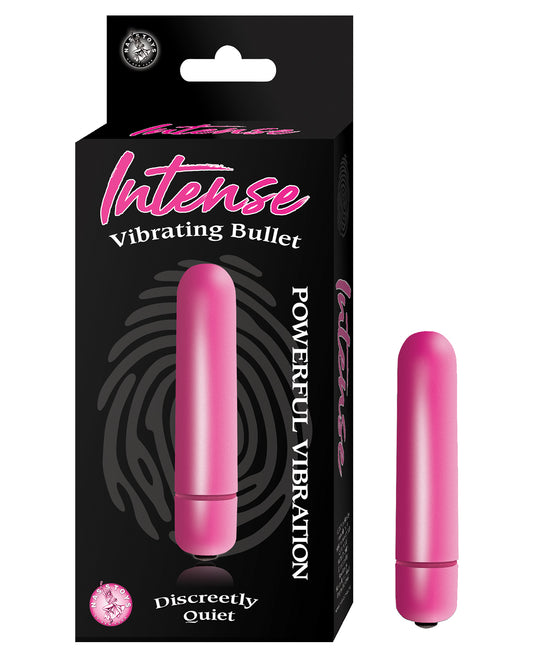 Nasstoys Stimulator Pink Vibrating Bullet Waterproof Quiet Design for Discreet Stimulation