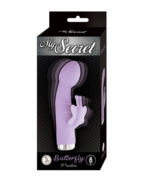 Nasstoys Vibrator Dual-Action Flexible Shaft Butterfly Stimulator for Intimate Dual Stimulation