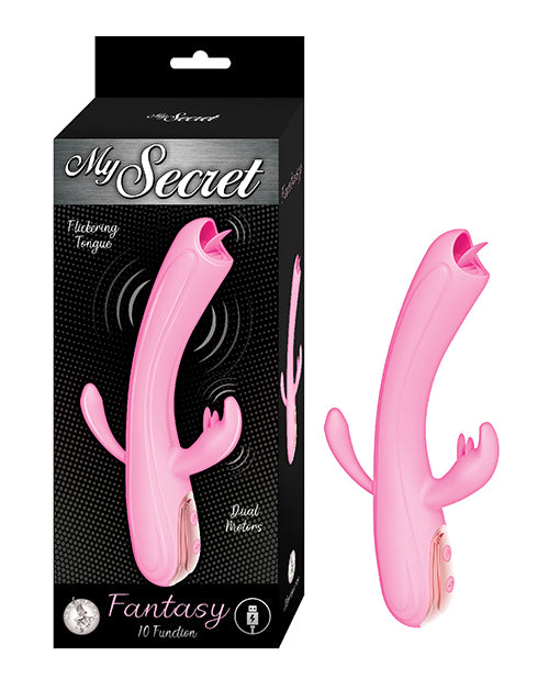 Nasstoys Vibrator Flickering Tongue Triple Stimulation Dual Motors for Intimate Pleasure