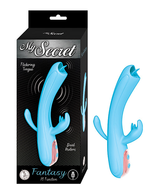 Nasstoys Vibrator Flickering Tongue Dual Motor 10 Functions for Triple Stimulation Pleasure