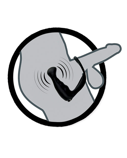 Magic Slimfit Anal Plug w/Remote Control - Black