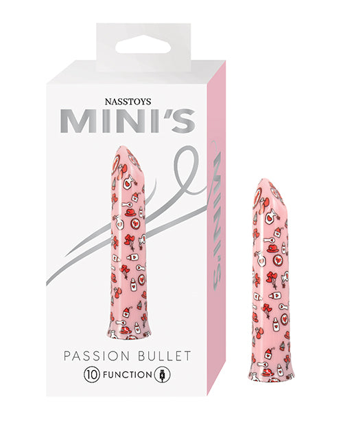 Nasstoys Mini's Passion Bullet Vibrator in Pink