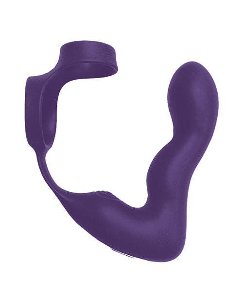 Royale Inflatable P-Spot Vibrator in Purple with Adjustable Girth
