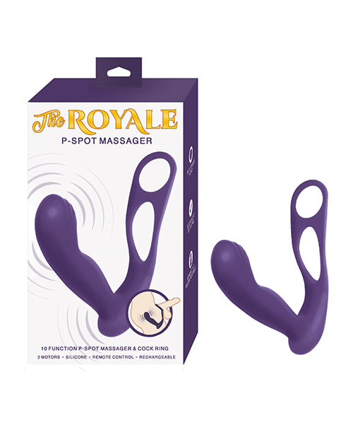 Royale P-Spot Massager in Purple – Ergonomic Prostate Massager