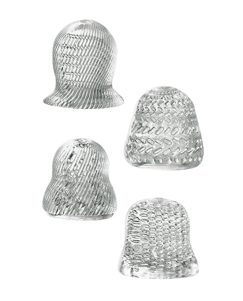 Delite Jerk It Stroker Kit - Smoke Male Stroker with Textured Sleeve