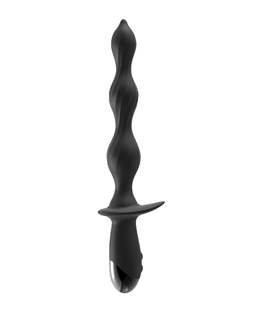 Ass-Station Deep Dive Contoured Wand in Black with Ergonomic Design