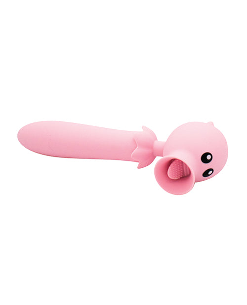 Like A Kitten Stimulator Dual Motor Clit Flicker Vibrator for Flexible G-Spot and Clitoral Pleasure