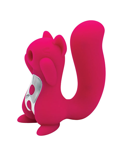 Like A Kitten Vibrator with Air Pulse and Flexible Tail for Targeted Dual Stimulation