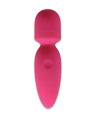 Wild Pop Vibe Mini Wand Pink Silicone 10 Vibration Modes Waterproof for Discreet Clitoral Stimulation
