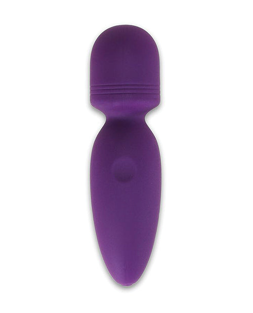 Wild Pop Vibe Mini Wand Purple Massager with 10 Vibration Modes Waterproof Design for Clitoral Stimulation