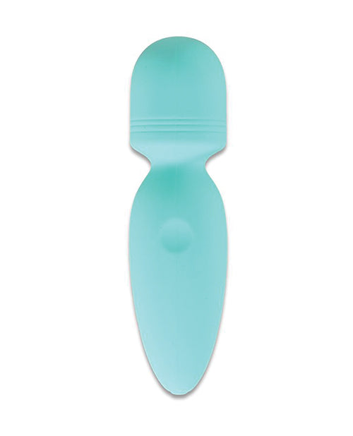 Wild Pop Vibe Mini Wand Vibrator with 10 Modes and Waterproof Silicone for Discreet Clitoral Massage