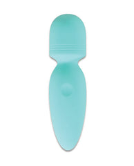 Wild Pop Vibe Mini Wand Vibrator with 10 Modes and Waterproof Silicone for Discreet Clitoral Massage