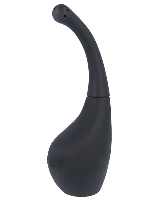 Nexus Douche Pro Black Anal Douche with Curved Nozzle