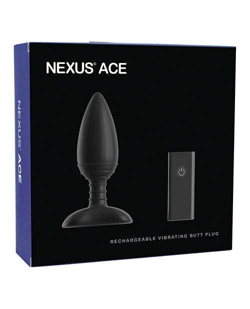 Nexus Anal Product Large Vibrating Butt Plug with Remote Control and Silicone Design for Advanced Stimulation