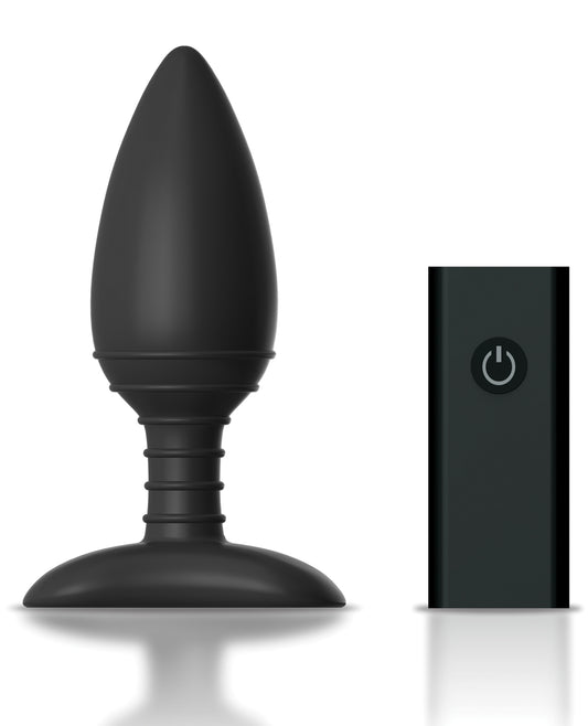 Nexus Ace Large Remote Control Vibrating Anal Plug - Black