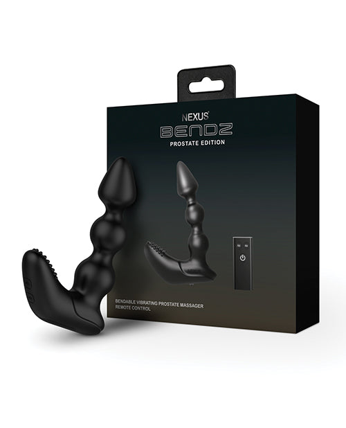 Nexus Prostate Massager Bendable Silicone Dual Vibration with Remote for Comfortable Anal Stimulation