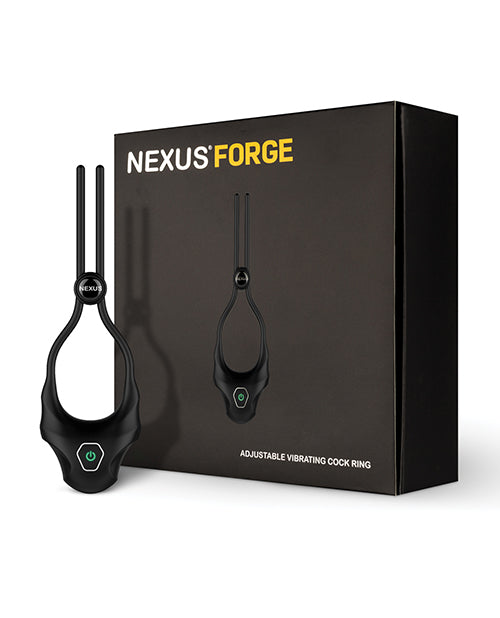 Nexus Penis Enhancement Vibrating Cock Ring with Adjustable Lasso Fit for Prolonged Stamina