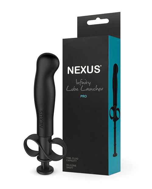 Nexus Lubricant Applicator Curved Tip Silicone Lube Launcher for Prostate Stimulation and Accurate Application
